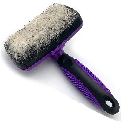 Link Worldwide Self Cleaning Dog And Cat Slicker Brush - Perfect For Grooming Tangled And Loose Hair 8 Link Worldwide Self Cleaning Dog And Cat Slicker Brush - Perfect For Grooming Tangled And Loose Hair - Image 8