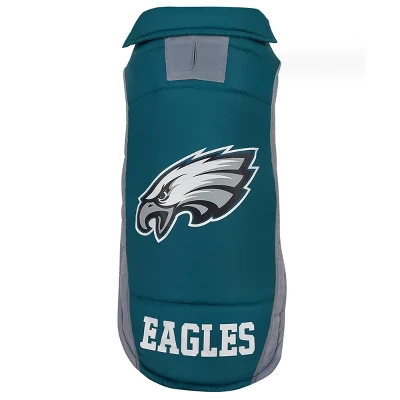 NFL Philadelphia Eagles Pets Puffer Vest 3 NFL Philadelphia Eagles Pets Puffer Vest - Image 3