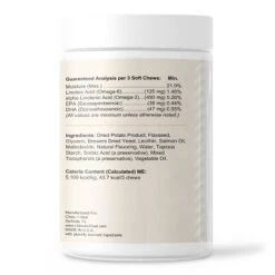 Chew + Heal Omega Skin + Coat, Dog Supplement, Salmon Oil With Essential Fatty Acids & Vitamins - 360 Delicious Chews 9 Chew + Heal Omega Skin + Coat, Dog Supplement, Salmon Oil With Essential Fatty Acids & Vitamins - 360 Delicious Chews -PawHut Store GUEST 5689009b f06d 4de3 bb0e e877b358bf46 2