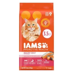 IAMS Proactive Health With Salmon Adult Premium Dry Cat Food -PawHut Store GUEST 57aafeb6 032d 4ce8 a69e 4cd5f644205d