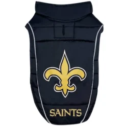 NFL New Orleans Saints Pets Puffer Vest -PawHut Store GUEST 586d7d3f 9ece 46ad 8945 9324b80dfbfd