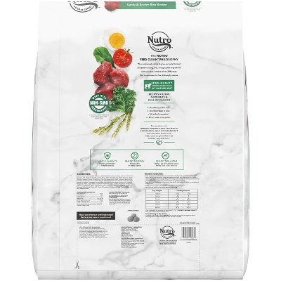 Nutro Natural Choice Lamb & Brown Rice Adult Dry Dog Food - 30lbs 1 Nutro Natural Choice Lamb & Brown Rice Adult Dry Dog Food - 30lbs