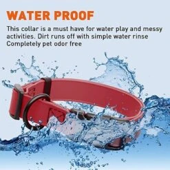 Dogline Biothane Waterproof Collar With QR Buckle Red -PawHut Store GUEST 5a5214ee 7fbb 43e9 a34f 2a7c1aac4ef0