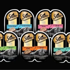 Sheba Perfect Portions Cuts In Gravy Sustainable Tuna,Salmon White Fish & Tuna Premium Wet Cat Food All Stages - 2.6oz/24ct Variety Pack -PawHut Store GUEST 5a684bc4 7843 4233 8de8 b160522aed2c