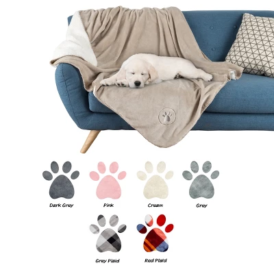 Waterproof Blanket For Dogs And Cats - Reversible 50x60 Throw For Couch, Bed, Or Car Protection Against Spills, Stains, And Pet Fur By PETMAKER (Tan) 5 Waterproof Blanket For Dogs And Cats - Reversible 50x60 Throw For Couch, Bed, Or Car Protection Against Spills, Stains, And Pet Fur By PETMAKER (Tan) - Image 5