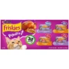 Purina Friskies Shreds, Meaty Bits & Prime Filets With Chicken, Turkey And Cheese Flavor Wet Cat Food - 5.5oz/32ct Variety Pack