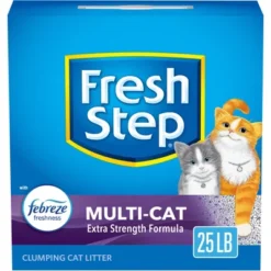Fresh Step Multi-Cat Scented Litter With The Power Of Febreze Clumping Cat Litter -PawHut Store GUEST 5ef6af90 4fd1 47b0 bbeb c9f08dd9ec2f