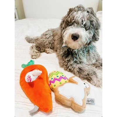 Midlee Hide A Toy Carrot Easter Dog Toy 2 Midlee Hide A Toy Carrot Easter Dog Toy - Image 2