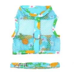 Doggie Design Cool Mesh Dog Harness With Leash - Pineapple Luau 11 Doggie Design Cool Mesh Dog Harness With Leash - Pineapple Luau -PawHut Store GUEST 5ffbf631 f3cc 4114 a05e 56ebd3b27022