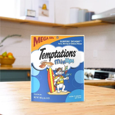 Temptations Mix Ups Surfers Delight Crunchy With Tuna And Salmon Flavor Cat Treats 3 Temptations Mix Ups Surfers Delight Crunchy With Tuna And Salmon Flavor Cat Treats - Image 3