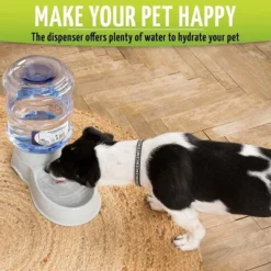 Zone Tech Self-Dispensing Pet Waterer - Premium Quality Durable Self-Dispensing Gravity 3.7 Liters Pet Waterer -PawHut Store GUEST 6146a5bb 521d 4c9d 8b9d 565044e0b418