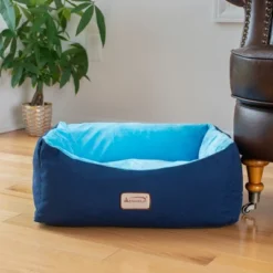Armarkat Cat Bed, Small Pet Bed, Navy Blue/Sky Blue, C09HSL/TL -PawHut Store GUEST 6268760d fe45 4f44 b73c 224b6cbe5f40