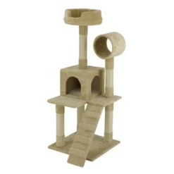 Go Pet Club 50" Cat Tree Condo With Sisal Covered Posts F75