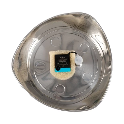 PetSafe Seaside Stainless Pet Fountain - Black 3 PetSafe Seaside Stainless Pet Fountain - Black - Image 3