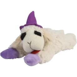 Multipet Lamb Chop With Witch Hat 10.5" - White -PawHut Store GUEST 68139933 24b7 4dae a93f 8656d149d081