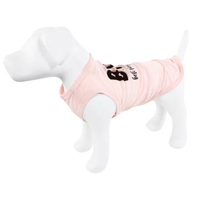 Luvable Friends Dog Pet Dog And Cats Cotton T-Shirts 2pk, Bff Hearts 2 Luvable Friends Dog Pet Dog And Cats Cotton T-Shirts 2pk, Bff Hearts - Image 2