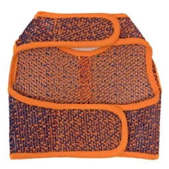 Doggie Design Active Mesh Dog Harness With Leash - Orange & Blue