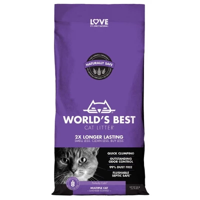 World's Best Cat Litter- Lavender Scented Cat Formula 4 World's Best Cat Litter- Lavender Scented Cat Formula - Image 4