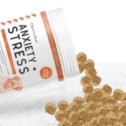 Chew + Heal Calming Anxiety Treats, Dog Supplement, Stress Relief For Travel, Storms & Fireworks - 120 Delicious Chews -PawHut Store GUEST 69666a20 61da 4a0a 8192 95762147c4d9 1