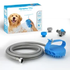 Aquapac Aquapaw Dog Bath Brush - Sprayer And Scrubber