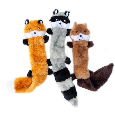 ZippyPaws Skinny Peltz Dog Toy - L - 3pk 2 ZippyPaws Skinny Peltz Dog Toy - L - 3pk - Image 2