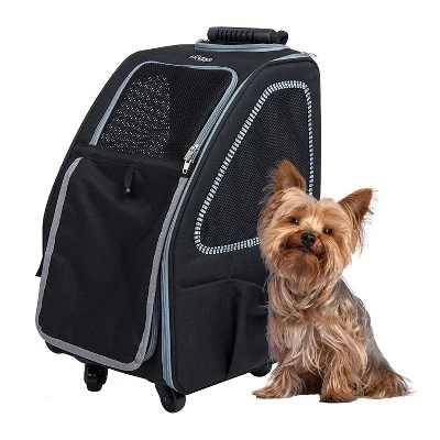 Petique Pet Carrier, Dog Carrier For Small Size Pets, 5-in-1 Ventilated Carrier Bag For Cats & Dogs 3 Petique Pet Carrier, Dog Carrier For Small Size Pets, 5-in-1 Ventilated Carrier Bag For Cats & Dogs - Image 3