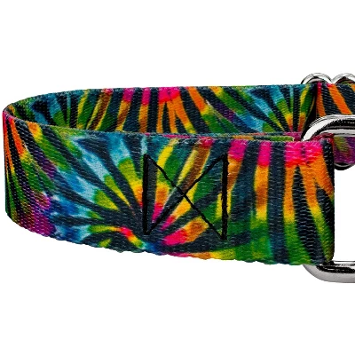 Country Brook Petz Tie Dye Stripes Martingale Dog Collar 3 Country Brook Petz Tie Dye Stripes Martingale Dog Collar - Image 3