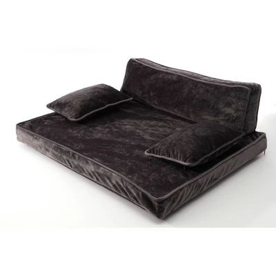 Precious Tails Modern Sofa Cat And Dog Bed - M - Charcoal 1 Precious Tails Modern Sofa Cat And Dog Bed - M - Charcoal