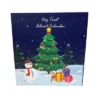 Midlee Christmas Advent Treat Box- Reusable( 8.5" X 8.5". 25")