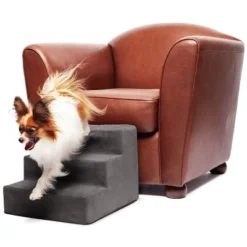 Precious Tails High Density Foam Steps Dog Stairs - Gray 16 Precious Tails High Density Foam Steps Dog Stairs - Gray -PawHut Store GUEST 6cefae89 ace8 4f07 81af fa95d32d2b63