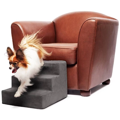 Precious Tails High Density Foam Steps Dog Stairs - Gray 8 Precious Tails High Density Foam Steps Dog Stairs - Gray - Image 8