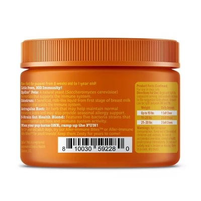 Zesty Paws Puppy Allergy Immune Supplement Bites - Lamb - 90ct 2 Zesty Paws Puppy Allergy Immune Supplement Bites - Lamb - 90ct - Image 2