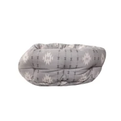 PetShop By Fringe Studio Geometric Round Cuddler Dog Bed - Gray 11 PetShop By Fringe Studio Geometric Round Cuddler Dog Bed - Gray -PawHut Store GUEST 715e535a eeee 4079 926c 6ca24931415a