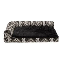 Southwest Kilim Deluxe Chaise Lounge Memory Top Sofa Dog Bed