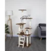 Go Pet Club 67" Beige And Brown Cat Tree Furniture F215 - Beige/Brown