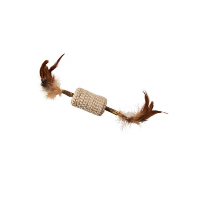 Spot Silver Vine Cord And Stick Cat Toy Assorted Styles 2 Spot Silver Vine Cord And Stick Cat Toy Assorted Styles - Image 2