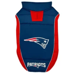 NFL New England Patriots Pets Puffer Vest -PawHut Store GUEST 753be898 1728 49ec 8f4e aa420f4fb53a