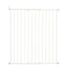 BabyDan Scandinavian Pet Design Streamline Extra Tall 42 Inch Animal Pet Safety Gate, White (2 Pack)