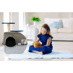 Omega Paw Roll 'n Clean Plastic Indoor Outdoor Automatic Self Cleaning Litter Box -PawHut Store GUEST 75e05c19 db69 41d6 bb71 ce3b6e76d74a