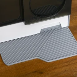 PawHut Hooded Cat Litter Box With Kitty Litter Mat, Easy-Clean Pull-Out Drawer, Dog Proof, House Shape Hooded Pan, Scoop, Gray -PawHut Store GUEST 7662abca 805e 41e0 bc97 c01dd2fde651