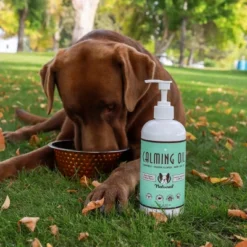 Natural Dog Company Calming Oil - Bacon & Peanut Butter - 16oz