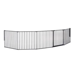 Scandinavian Pet Design Pet Flex System Wall Mounted At Home Dog Gate For Fireplaces, Wide And Irregular Door Openings, And Staircases