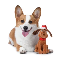 Dr. Seuss: The Grinch 9" Grinch Max Santa Plush Figure Toy -PawHut Store GUEST 7c78b6a0 bba1 4e89 9380 293b99eac7ef