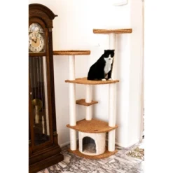 Armarkat Ultra Thick Faux Fur Real Wood Cat Scratching Furniture For Cats Play Chocolate A6402 -PawHut Store GUEST 7d85c32d 64c8 4ce3 b597 662cc6855757
