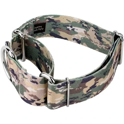 Country Brook Petz 2 Inch Mountain Viper Camo Martingale Dog Collar 1 Country Brook Petz 2 Inch Mountain Viper Camo Martingale Dog Collar
