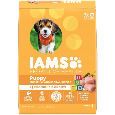 IAMS Proactive Health Chicken & Whole Grains Recipe Puppy Premium Dry Dog Food 7 IAMS Proactive Health Chicken & Whole Grains Recipe Puppy Premium Dry Dog Food - Image 7