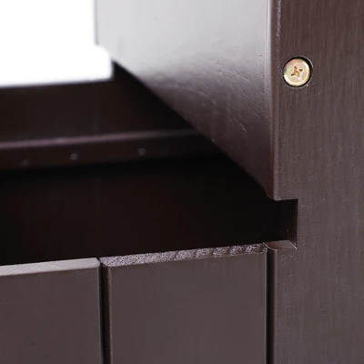 PawHut 3 Step Wooden Carpeted Non Slip Pet Stairs Ramp For Cats And Small Dogs 4 PawHut 3 Step Wooden Carpeted Non Slip Pet Stairs Ramp For Cats And Small Dogs - Image 4