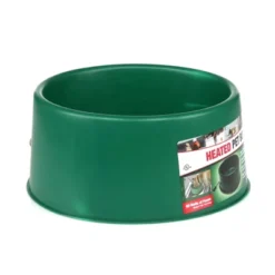 Farm Innovators P-60 1.5 Gallon Electric Heated Pet Water Bowl With Thermostatic Control And Anti Chew Cord Protector, 60 Watt, Green (2 Pack) -PawHut Store GUEST 83eb65f2 14b0 47cc b4ad 2bf1efd0635a
