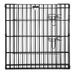 Pet Adobe 8 Panel Folding Metal Playpen With Door -PawHut Store GUEST 8413aefc d6e4 4532 8f5c 63d6f25bc9f4