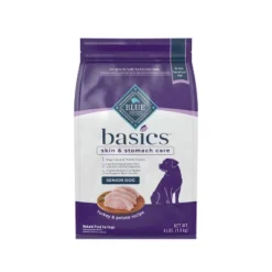 Blue Buffalo Basics Skin & Stomach Care Natural Senior Dry Dog Food With Turkey & Potato Recipe - 4lbs -PawHut Store GUEST 86c8ca04 6529 4fe0 a548 8d43225bb73e